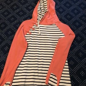 Ampersand Avenue Double Hood Sweatshirt